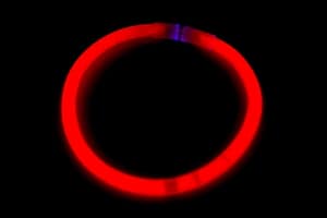 Lightstick náramek 5 x 200 mm červený - 100 ks