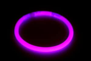 Lightstick náramek 5 x 200 mm růžový - 100 ks